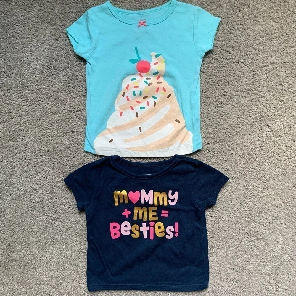 Baby Girls 12Months Shirts Lot